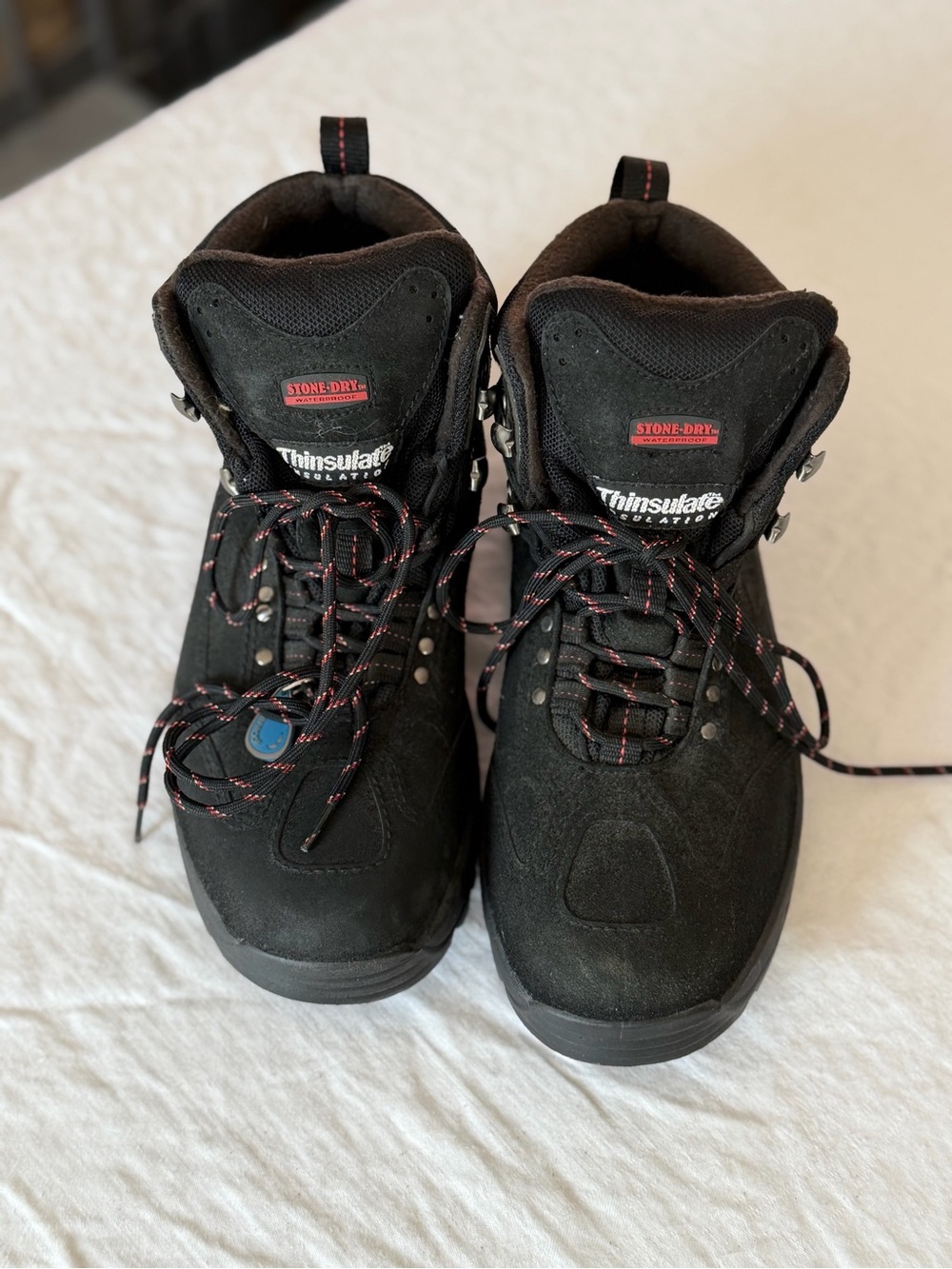 Men’s Stone Dry Waterproof 3M Thinsulate Lace Up Insulated Hiking Work Boots
